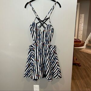 Nasty Gal L Cutout Strappy Dress